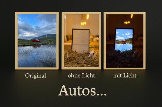 Beleuchtetes 3D-Foto Lithophane